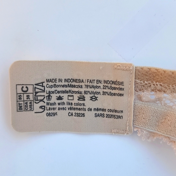LaSenza Beige Lace Bra - Picture 3 of 4